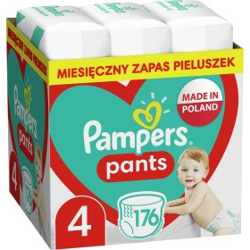 Couches jetables Pampers 4 (176 Unités) de Pampers, Couches bébés - Réf : S9108304, Prix : 68,07 €, Remise : %