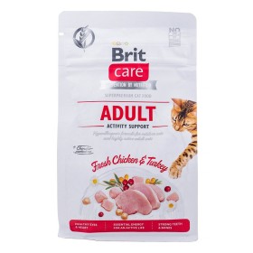 Cat food Brit Care Grain Free Activity Support Adult Adult Chicken Turkey 400 g by Brit, Dry - Ref: S9108693, Price: 6,41 €, ...