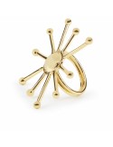 Ladies' Ring Shabama Sun Brass gold-plated Adjustable | Tienda24 Tienda24.eu