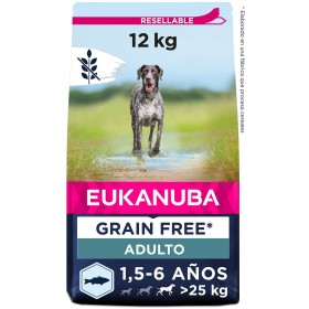 Futter Eukanuba Erwachsener Fisch 12 kg von Eukanuba, Trocken - Ref: S9108844, Preis: 62,16 €, Rabatt: %