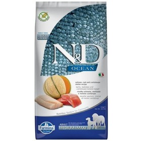 Nourriture Farmina N&D Adulte Melon Saumon Poisson Morue 12 kg de Farmina, Sèche - Réf : S9108917, Prix : 108,04 €, Remise : %