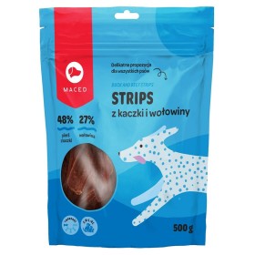 Dog Snack Maced Duck and beef strips Veal Duck 500 g by Maced, Biscuits, cakes and snacks - Ref: S9109059, Price: 12,92 €, Di...