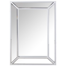 Wandspiegel Alexandra House Living Schwarz Silberfarben Metall Fenster 7 x 79 x 80 cm | Tienda24 Tienda24.eu