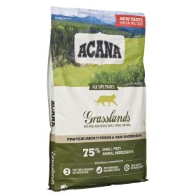 Comida para gato Acana Grasslands Frango Peixe Borrego 4,5 Kg de Acana, Seca - Ref: S9109470, Preço: 80,80 €, Desconto: %