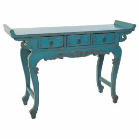 Mesa de apoio Alexandra House Living Azul 60 x 75 x 60 cm | Tienda24 - Global Online Shop Tienda24.eu