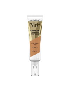 Base Cremosa per il Trucco Max Factor Miracle Pure Nº 82 Deep bronze Spf 30 30 ml da Max Factor, Fondotinta - Ref: S05115845,...