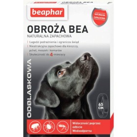 Collare per Cani Beaphar 65 cm Pulci e zecche Nero Grigio scuro di Beaphar, Collari - Rif: S9109874, Prezzo: 9,23 €, Sconto: %