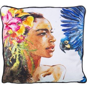 Coussin Home ESPRIT Imprimé Tulipe 50 x 10 x 30 cm | Tienda24 Tienda24.eu