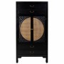 Armoire Alexandra House Living Noir Rotin Bois d'épicéa Bois MDF 40 x 135 x 70 cm | Tienda24 - Global Online Shop Tienda24.eu