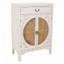 Hall Table with Drawers Alexandra House Living White Rattan Fir wood MDF Wood 36 x 100 x 70 cm | Tienda24 - Global Online Shop Tienda24.eu