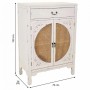 Hall Table with Drawers Alexandra House Living White Rattan Fir wood MDF Wood 36 x 100 x 70 cm | Tienda24 - Global Online Shop Tienda24.eu