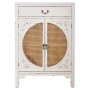 Hall Table with Drawers Alexandra House Living White Rattan Fir wood MDF Wood 36 x 100 x 70 cm | Tienda24 - Global Online Shop Tienda24.eu