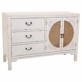 Credenza Alexandra House Living Bianco Rattan Legno di abete 36 x 73 x 106 cm di Alexandra House Living, Credenze e buffet - ...