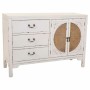 Buffet Alexandra House Living Blanc Rotin Bois d'épicéa 36 x 73 x 106 cm | Tienda24 - Global Online Shop Tienda24.eu