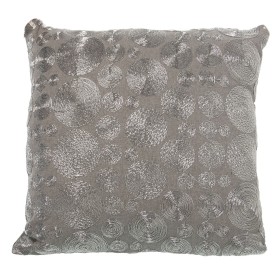 Kissen türkis 45 x 45 cm 100 % Baumwolle Orchidee | Tienda24 Tienda24.eu