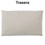 Cojín Alexandra House Living Crema Textil 30 x 50 cm | Tienda24 Tienda24.eu