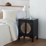 Nightstand Alexandra House Living Black 36 x 65 x 50 cm | Tienda24 - Global Online Shop Tienda24.eu