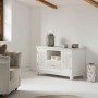 Chest of drawers Alexandra House Living White MDF Wood 42 x 60 x 100 cm | Tienda24 - Global Online Shop Tienda24.eu