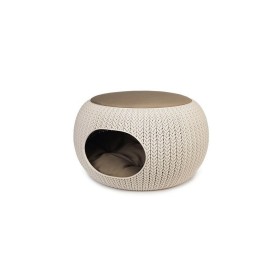 Cama para gato Curver Knit Bege Areia 6,7 x 32,5 x 6,7 cm de Curver, Camas e sofás - Ref: S9110002, Preço: 61,04 €, Desconto: %