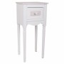 Comodino Alexandra House Living Bianco 26 x 72 x 33 cm | Tienda24 - Global Online Shop Tienda24.eu