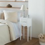 Comodino Alexandra House Living Bianco 26 x 72 x 33 cm | Tienda24 - Global Online Shop Tienda24.eu