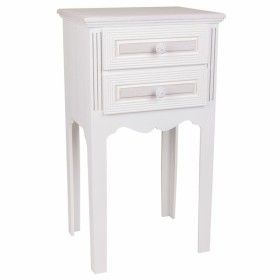 Nightstand Alexandra House Living White 28 x 69 x 38 cm by Alexandra House Living, Bedside Tables - Ref: D1631603, Price: 77,...