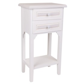 Comodino Alexandra House Living Bianco 26 x 69 x 37 cm di Alexandra House Living, Comodini - Rif: D1631604, Prezzo: 70,72 €, ...