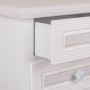 Nightstand Alexandra House Living White 26 x 69 x 37 cm | Tienda24 - Global Online Shop Tienda24.eu