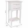 Nightstand Alexandra House Living White 26 x 69 x 37 cm | Tienda24 - Global Online Shop Tienda24.eu