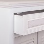 Hall Table with Drawers Alexandra House Living White MDF Wood 30 x 78 x 60 cm | Tienda24 - Global Online Shop Tienda24.eu