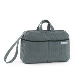 Porte-couches et lingettes Mi bollito Gris clair Classique Élégant 1 x 25 x 18 cm | Tienda24 Tienda24.eu