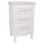 Comodino Alexandra House Living Bianco 33 x 68 x 41 cm | Tienda24 - Global Online Shop Tienda24.eu