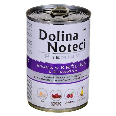 Cibo umido Dolina Noteci Premium Mirtillo Coniglio 400 g | Tienda24 - Global Online Shop Tienda24.eu