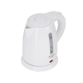 Bouilloire Adler AD 1272 Blanc Noisette Plastique 1600 W 1 L de Adler, Bouilloires électriques - Réf : S91101213, Prix : 16,5...