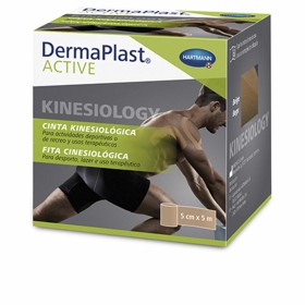 Cinta kinesiológica Hartmann Dermaplast Active Beige