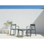 Table set with chairs Garbar Alba-Elba Dark grey 3 Pieces | Tienda24 Tienda24.eu