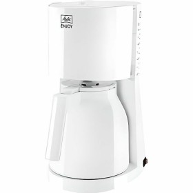 Cafétière électrique Melitta ENJOY II THERM WHITE 1000 W Blanc 1000 W 1 kg 8 Tasses de Melitta, Machines à café automatiques ...