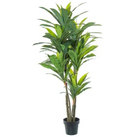 Planta Decorativa 18 x 18,5 x 18 cm Gris Verde Plástico (6 Unidades) | Tienda24 Tienda24.eu