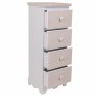 Cómoda Alexandra House Living Branco Madeira MDF 26 x 80 x 31 cm | Tienda24 - Global Online Shop Tienda24.eu