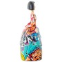 Deko-Figur Alexandra House Living Bunt Kunststoff Kleid Graffiti 14 x 9 x 21 cm | Tienda24 Tienda24.eu