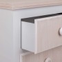 Nightstand Alexandra House Living White 30 x 64 x 40 cm | Tienda24 - Global Online Shop Tienda24.eu