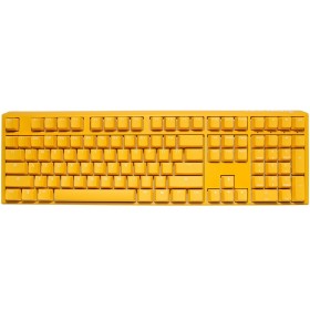 Clavier sans fil Ducky DKON2108ST-RUSPDYDYYYC1 Jaune Monochrome QWERTY de Ducky, Claviers - Réf : S91101495, Prix : 202,61 €,...