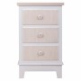 Nightstand Alexandra House Living White 30 x 64 x 40 cm | Tienda24 - Global Online Shop Tienda24.eu