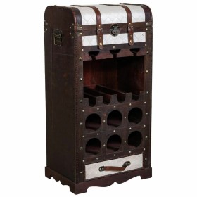 Organizador de Talheres Castanho Metal Jacinto-de-água 20 x 30 x 20 cm (12 Unidades) | Tienda24 - Global Online Shop Tienda24.eu