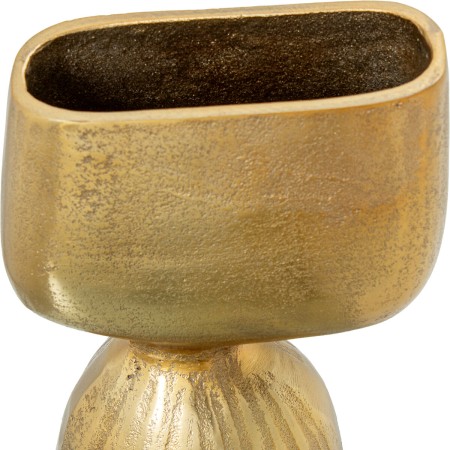 Vaso Alexandra House Living Dourado Alumínio | Tienda24 Tienda24.eu