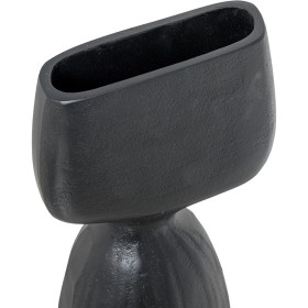 Vase Alexandra House Living Gris clair Céramique 15 x 44 x 31 cm Panier | Tienda24 Tienda24.eu