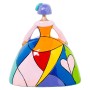 Figura Decorativa Alexandra House Living Multicolor Plástico Vestido 19 x 13 x 21 cm | Tienda24 Tienda24.eu