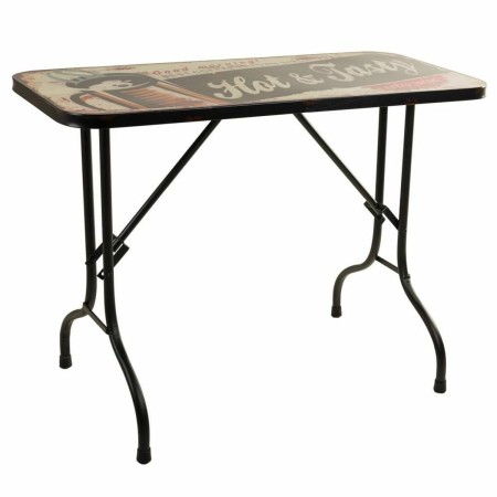 Table Alexandra House Living Black 45 x 75 x 100 cm | Tienda24 - Global Online Shop Tienda24.eu