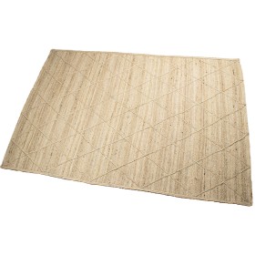 Tapete Cinzento 70 % algodão 30 % Poliéster 160 x 230 cm | Tienda24 Tienda24.eu