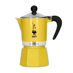 Italian Coffee Pot Bialetti 29583 Yellow Aluminium 140 ml by Bialetti, Stovetop Coffee Makers - Ref: S91102361, Price: 27,93 ...